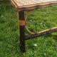 Chaise longue en rotin