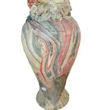 Draped customerized vase