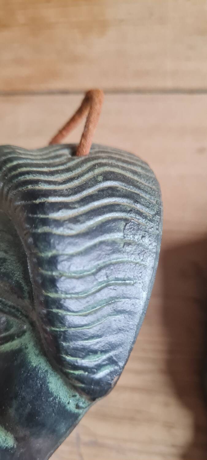 Pair of ancient Greek terracotta masks