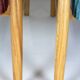 Restored Mid-Century Pink & Turquoise Beech Armchairs, 1960s, Set of 2