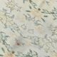 Orange Cream Floral Pattern Farmhouse Vintage Rug, 146x237Cm