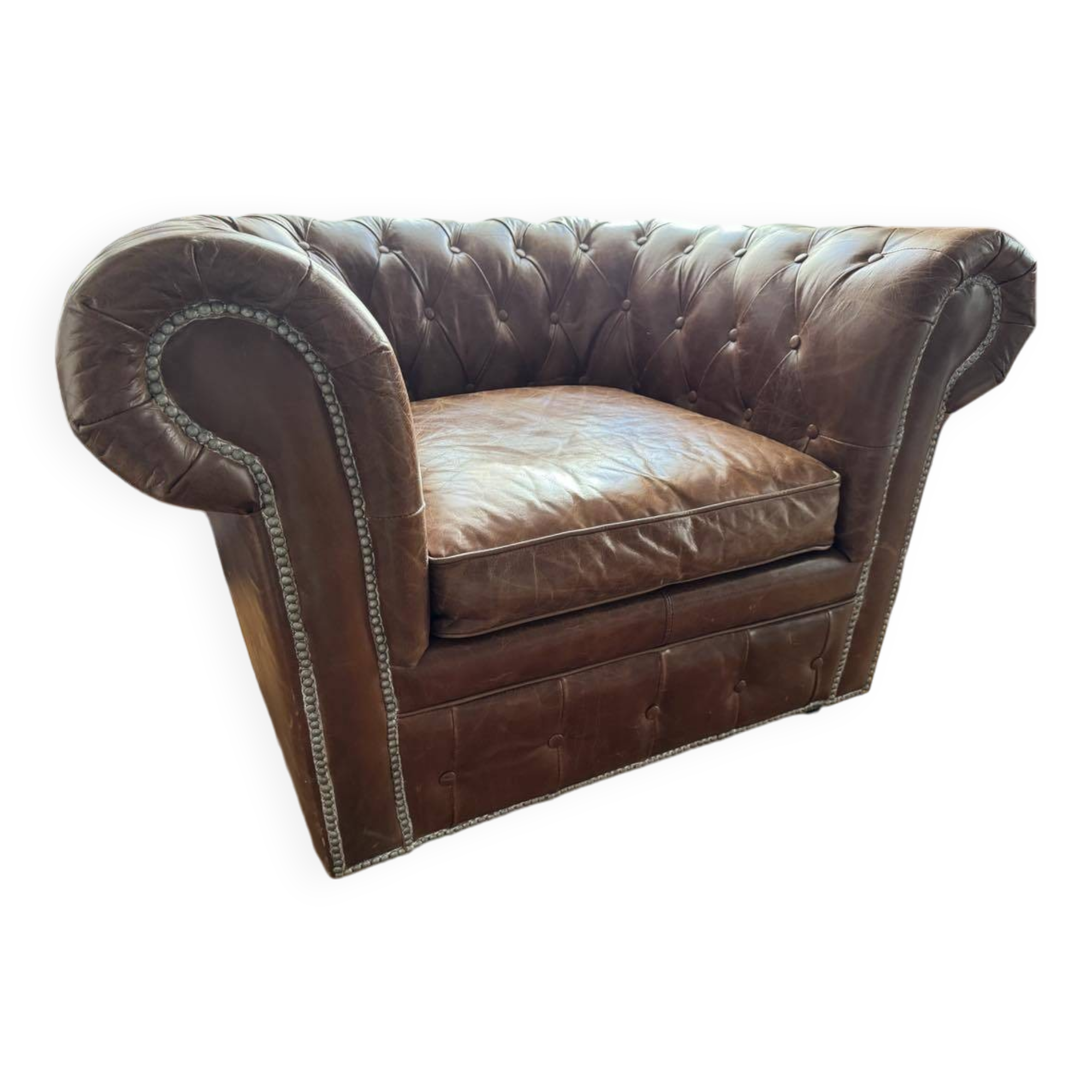 Chesterfield armchair
