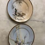 Assiettes japonaise en faïence