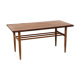 Teak coffee table, Alberts, Sweden, 1950