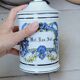 Apothecary pharmacy pot in Mel porcelain. Ros. Ground.