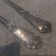 2-piece silver-plated salad set, Ercuis LXV 29, 25.7cm