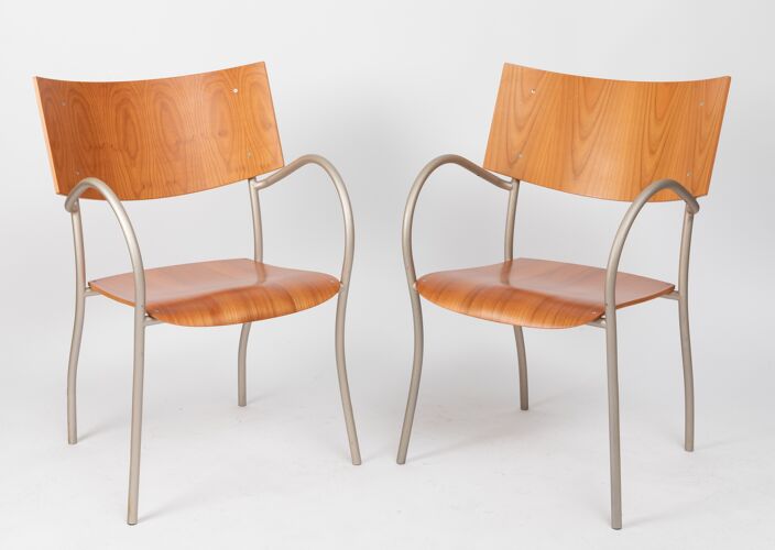Paire de fauteuils Lio Comun par Philippe Starck pour XO, années 1990