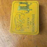 Old metal box "Bergamot de Nancy"