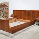 Vintage rosewood bed