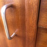 Scandinavian chest of drawers with 4 drawers and storage, circa 60's