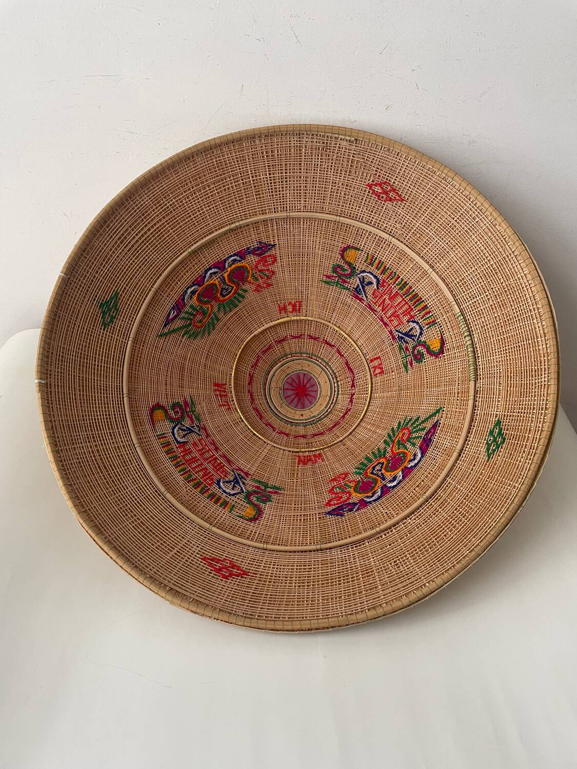 Embroidered Vietnamese hat