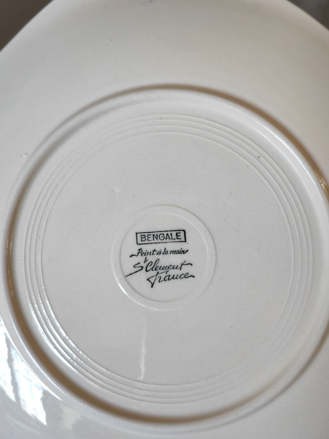 Bengal Saint Clement plates