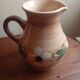 German ceramic pitcher signed lehmann & leyrer