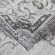 5x9 Vintage Soft Pastel Gray Oriental Pattern Turkish Rug, 160x271Cm