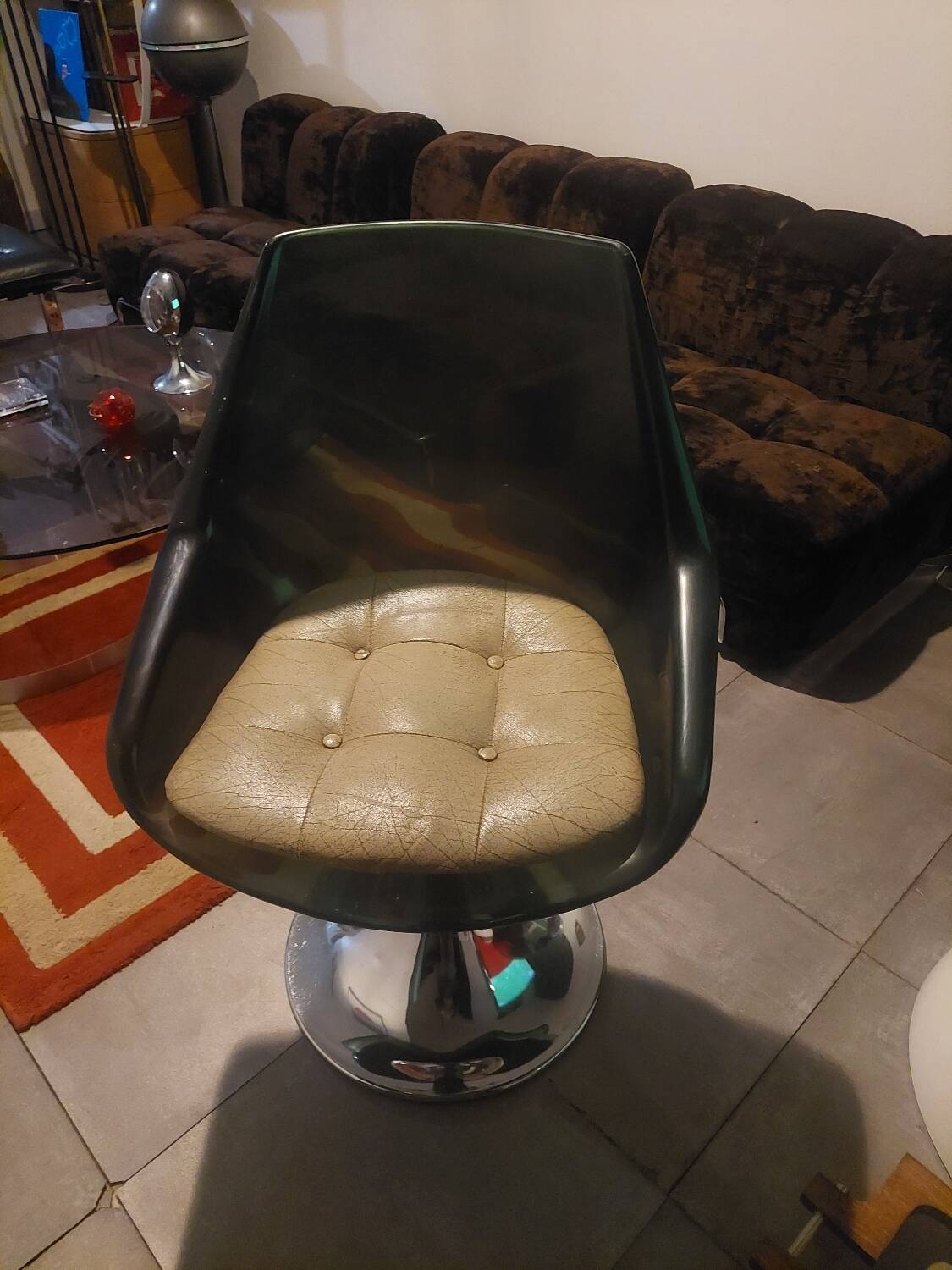 Roche Bobois swivel chair