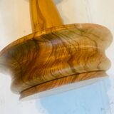 Lampe en bois 48 cm  circa 1960