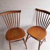 Two Scandinavian Chairs by Yngve Ekstrom for Pastoe 1960