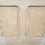 Old molded separation door