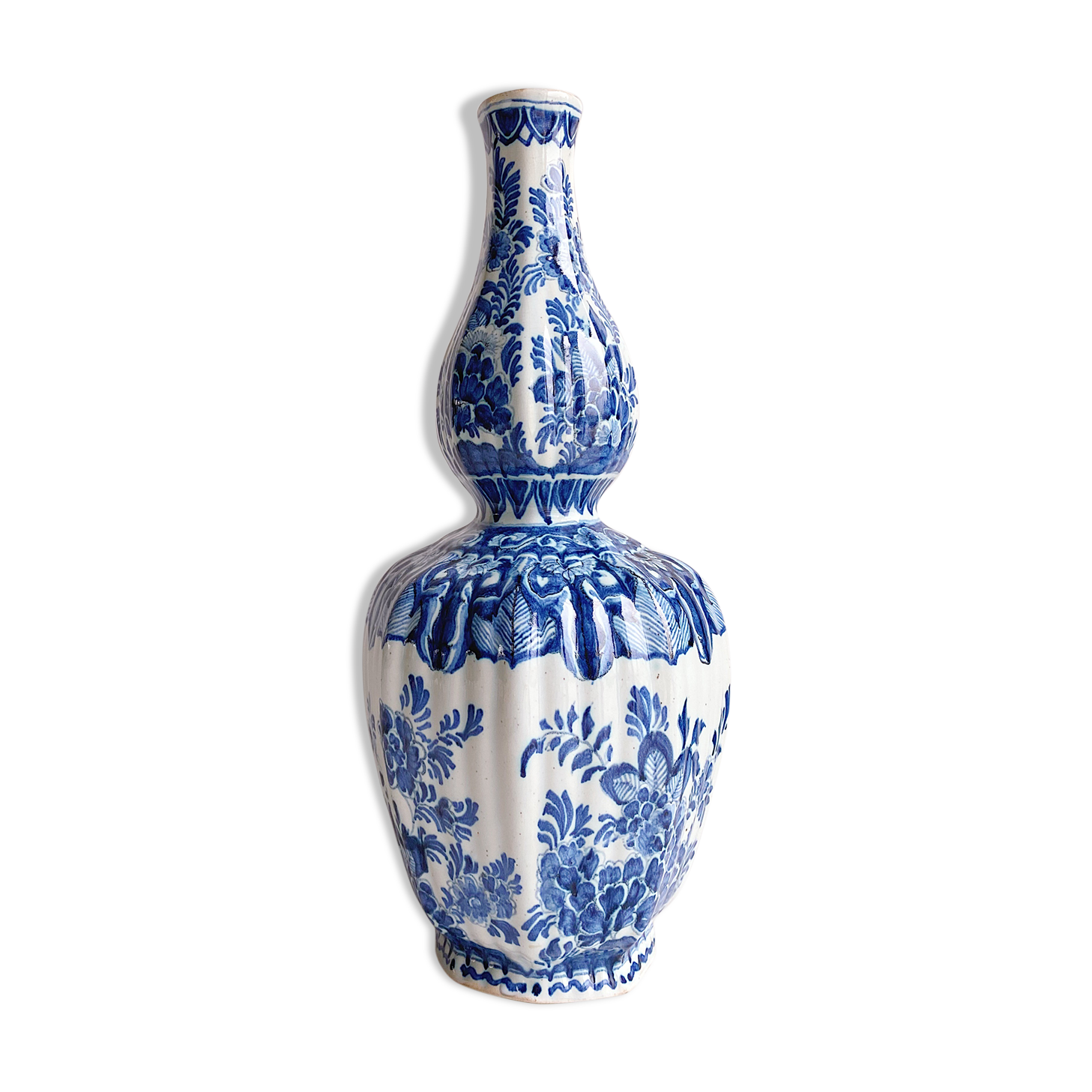 Vase Delft blue white décor