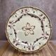 Antique English plate Clarendon P.b.&s – decoration of mauve birds & flowers – Oriental Ivory