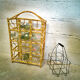 Rattan bottle holder