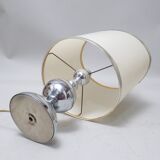 Lampe abat-jour chromé années 70