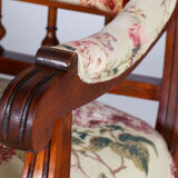 Restored Seating Set, Historicism, Beech, Walnut, Czechia, 1890s