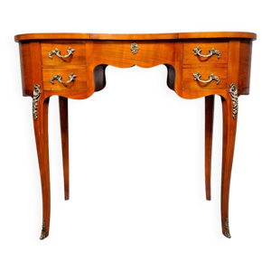 Coiffeuse de style Louis - forme haricot