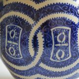 Large vase from the Serghini workshop, ancient Moroccan ceramics, first half of the 20th century.