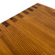 Vintage side table Ate van Apeldoorn, Pine wood 1970s