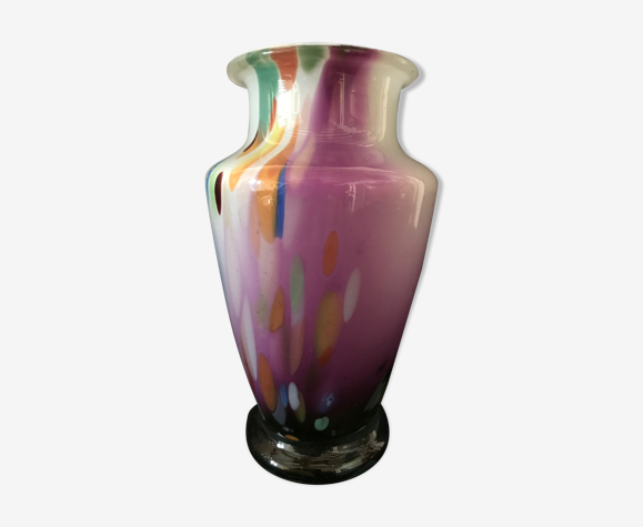 Cristal de Paris - 781 - selection MF - mouth blown crystal vase | Selency