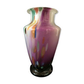 781 Cristal de Paris - sélection MF - vase en cristal soufflé bouche