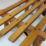 Old solid wood sled 103 cm