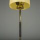 Vintage Floor Filigree Lamp with Fiberglass Shade, Germany, 1950s