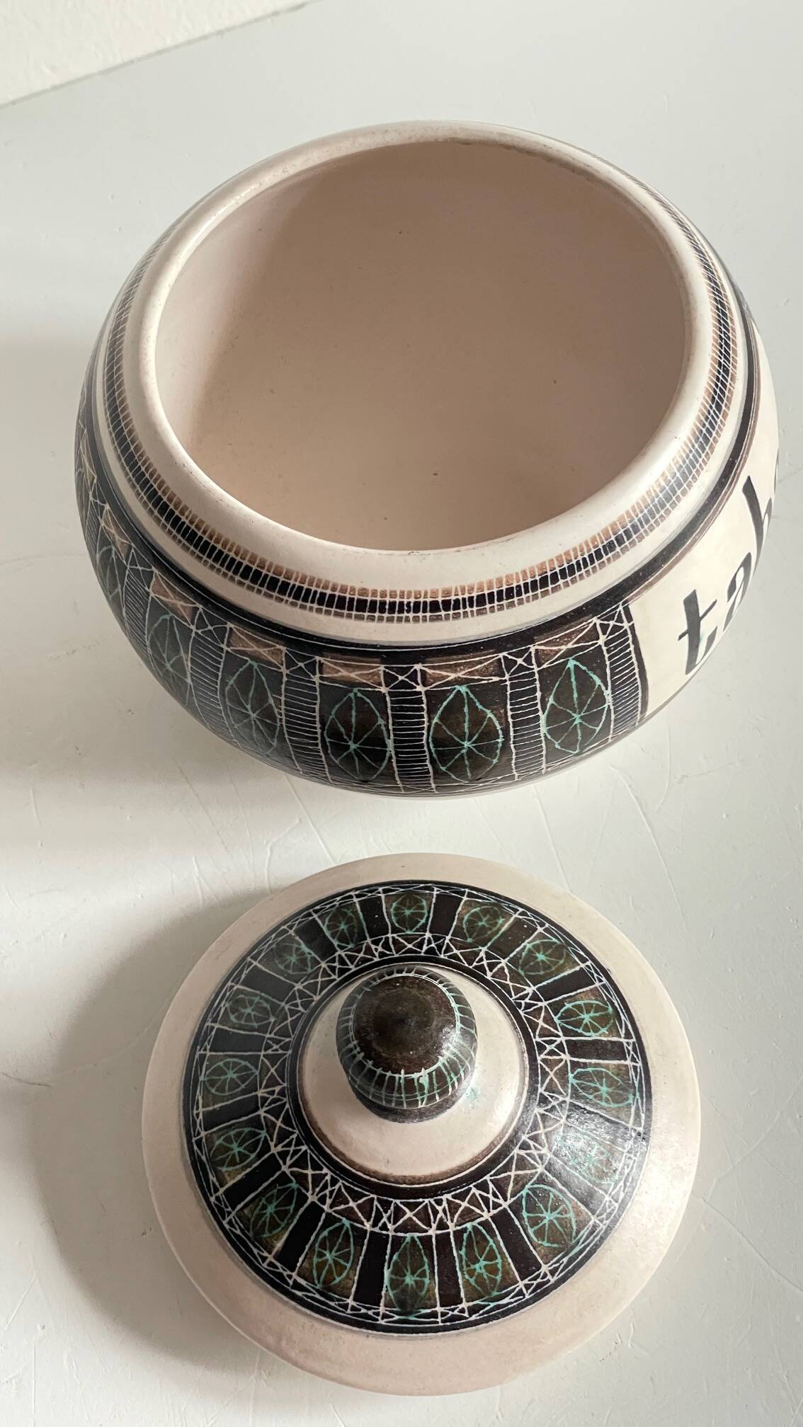 Ceramic Tobacco Pot Marcel GUILLOT