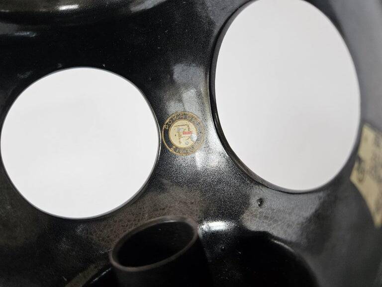 Rare midcentury ceramic table lamp, space age style, 1970s