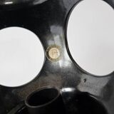 Rare midcentury ceramic table lamp, space age style, 1970s