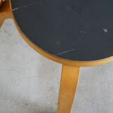 Model 65 dining chairs by Alvar Aalto for Artek, 1950