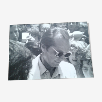 Photographie de Jack Nickolson a Cannes en 1981