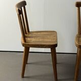 Paire de chaise en pin, probablement d'Axel Einar Hjort