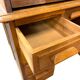 Bureau américain vintage en bois / table d'écriture