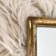 Gilded wooden mirror