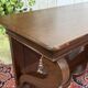 Louis Philippe console in teak from the 1950s - Indonesian craftsmanship.