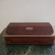 Mahogany travel writing case