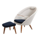 Early ODA Lounge Chair by Arnold Madsen 1950s / New Upholstered