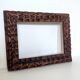 Antique handcarved frame Cedarwood 23.5 cm x 18.5 cm