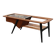 Coffee Table model 210, teak wood and ceramic,by Alfred Hendrickx, Belform