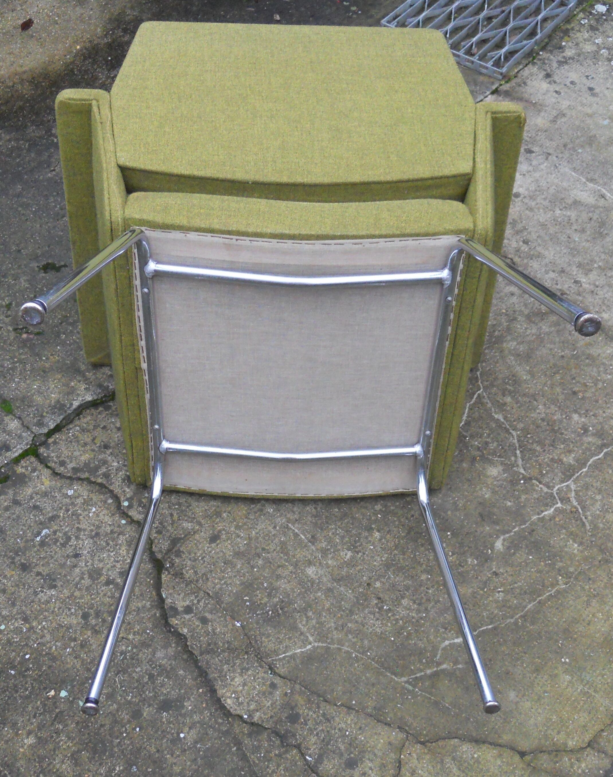 Paire de fauteuils vintage