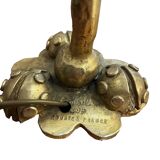 Sculpture lamp base