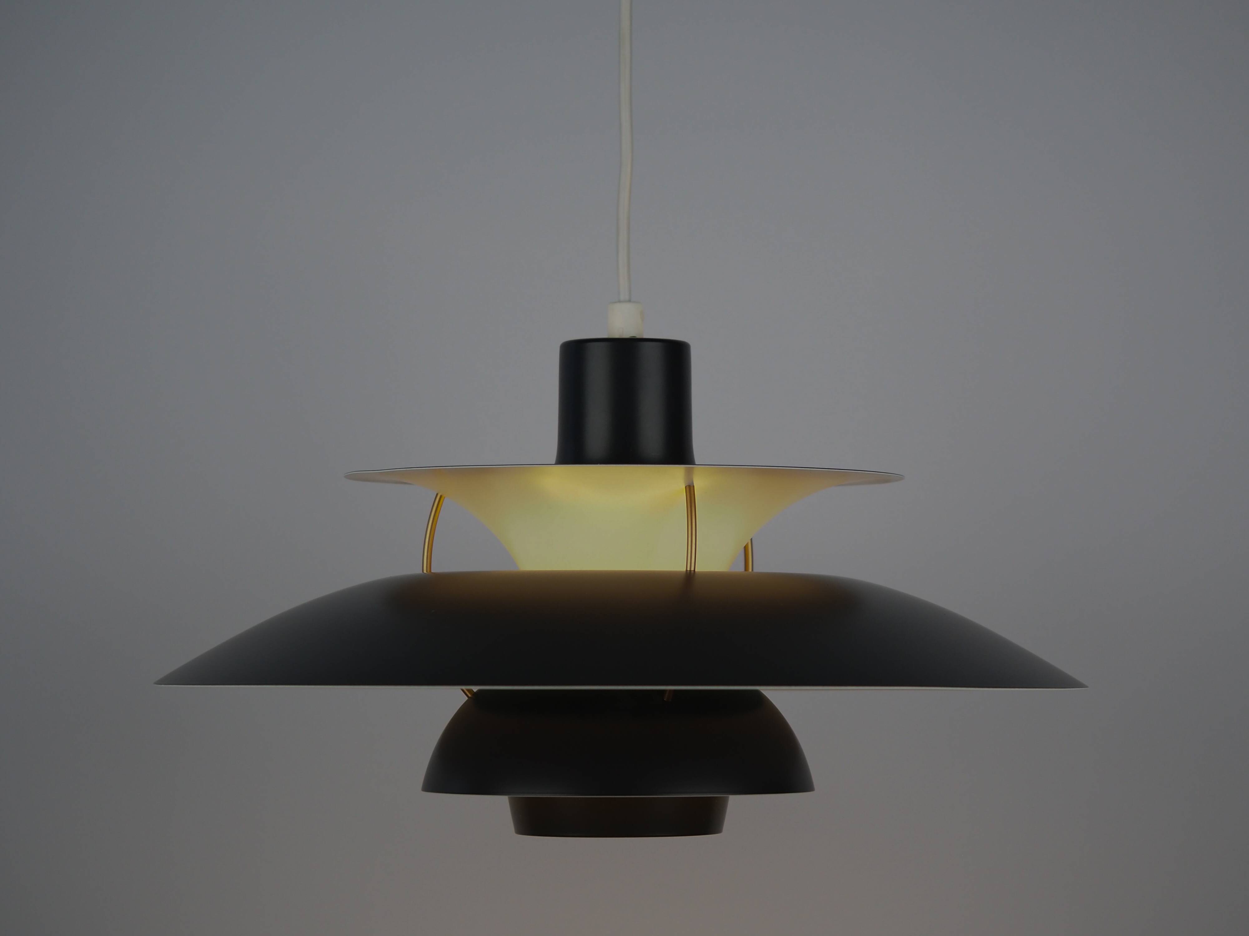 Danish pendant lamp PH 5 by Poul Henningsen, Louis Poulsen, 1958
